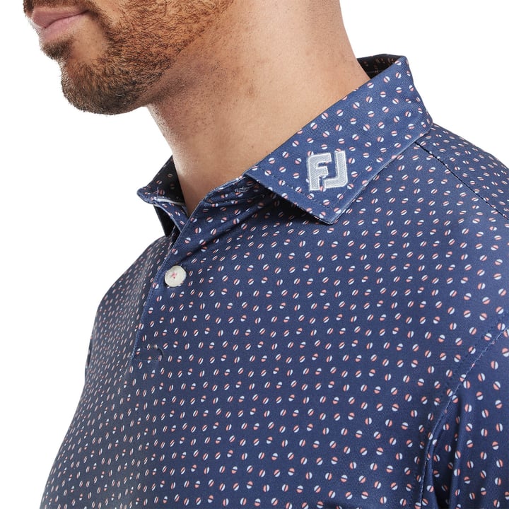 Bounce Print Pique FootJoy