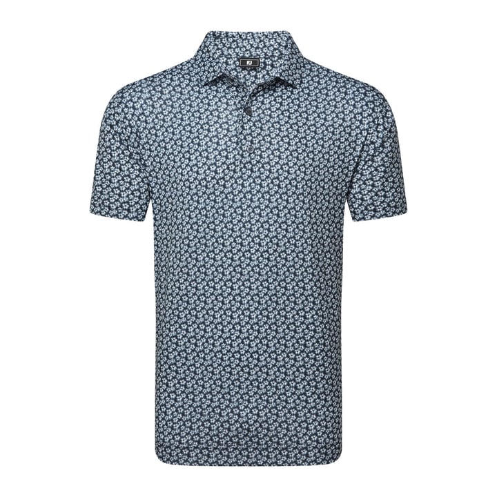 Floral Sketch Print Lisle Hvid FootJoy