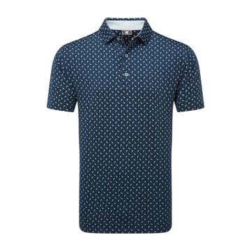 Flower Bud Foulard Lisle Blau FootJoy