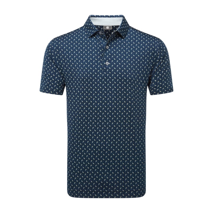 Flower Bud Foulard Lisle Blau FootJoy