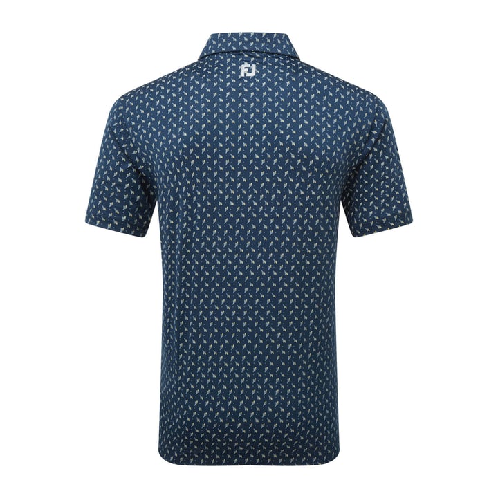 Flower Bud Foulard Lisle Blau FootJoy
