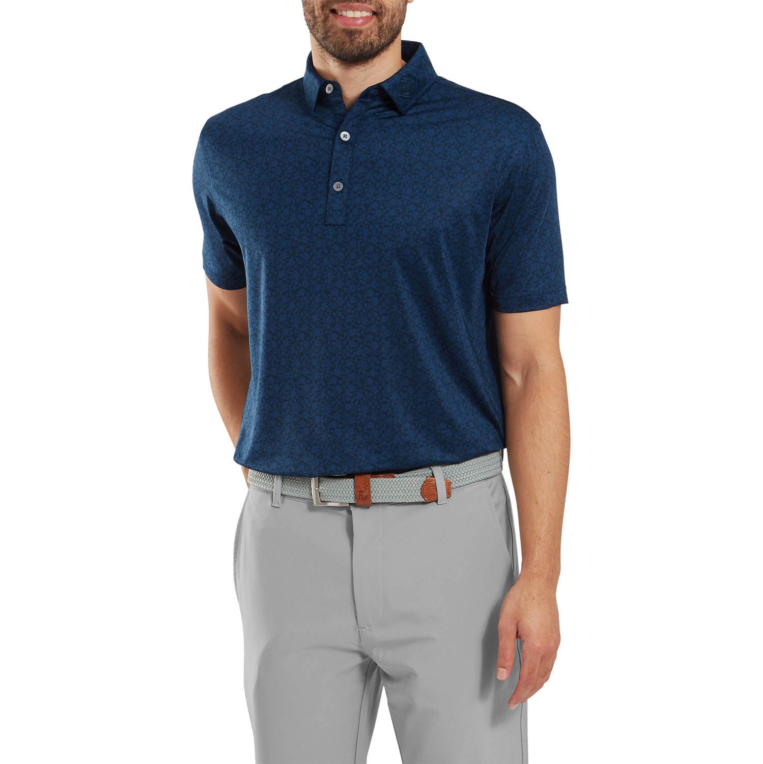 Painted Floral Lisle Blå FootJoy