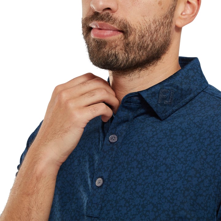 Painted Floral Lisle Blau FootJoy Painted Floral Lisle Blau FootJoy