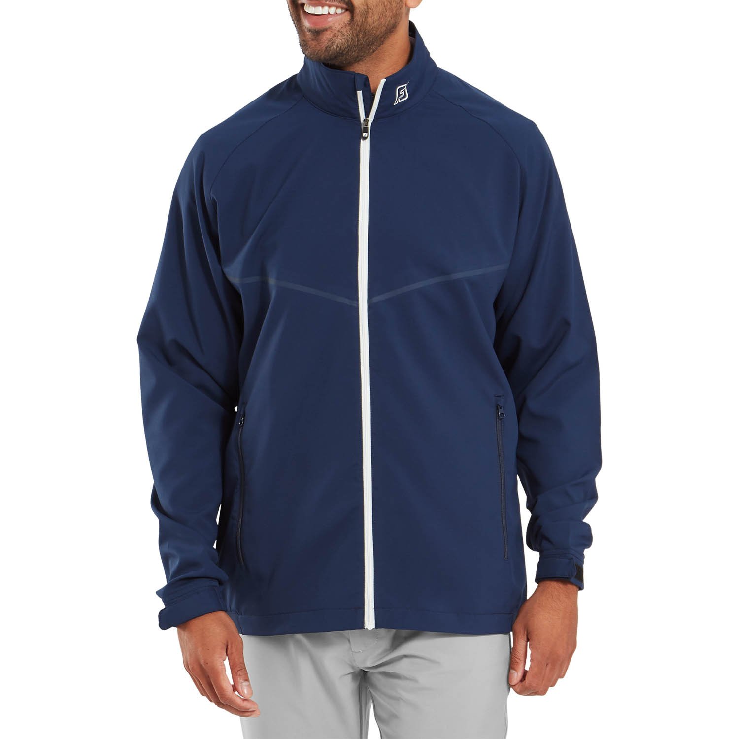 Full-Zip Zephyr Windshirt Sininen FootJoy