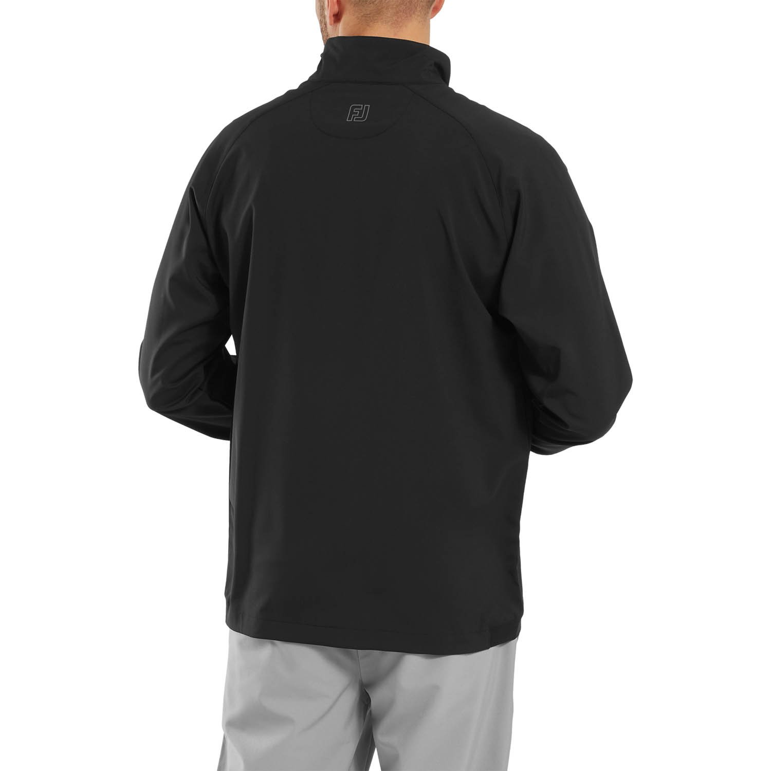 Full-Zip Zephyr Windshirt Musta FootJoy