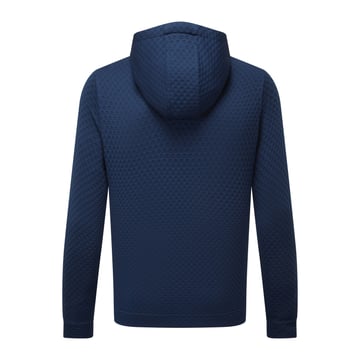 Textured Knit Hoodie Bleu FootJoy