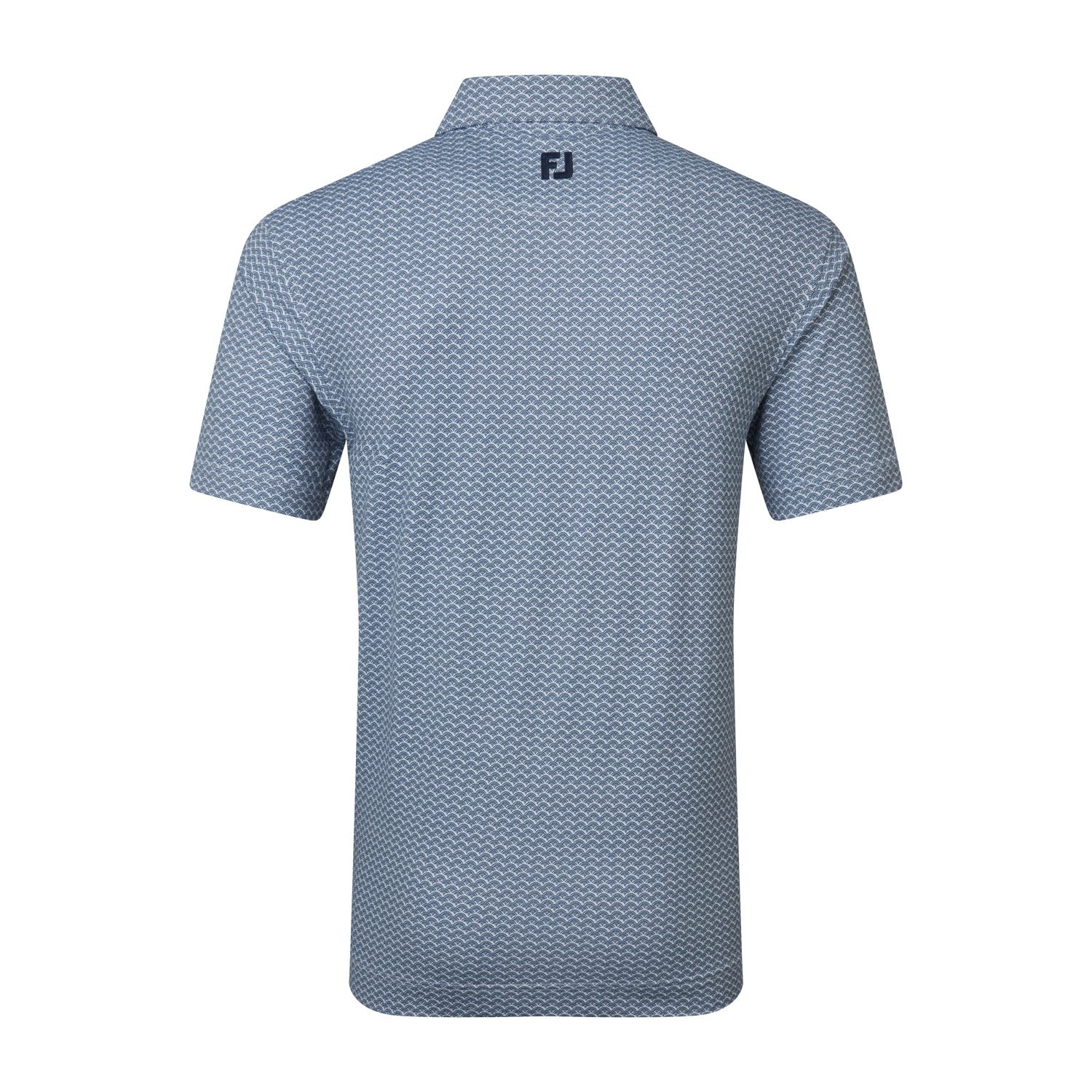 Scallop Geo Pique Blå FootJoy