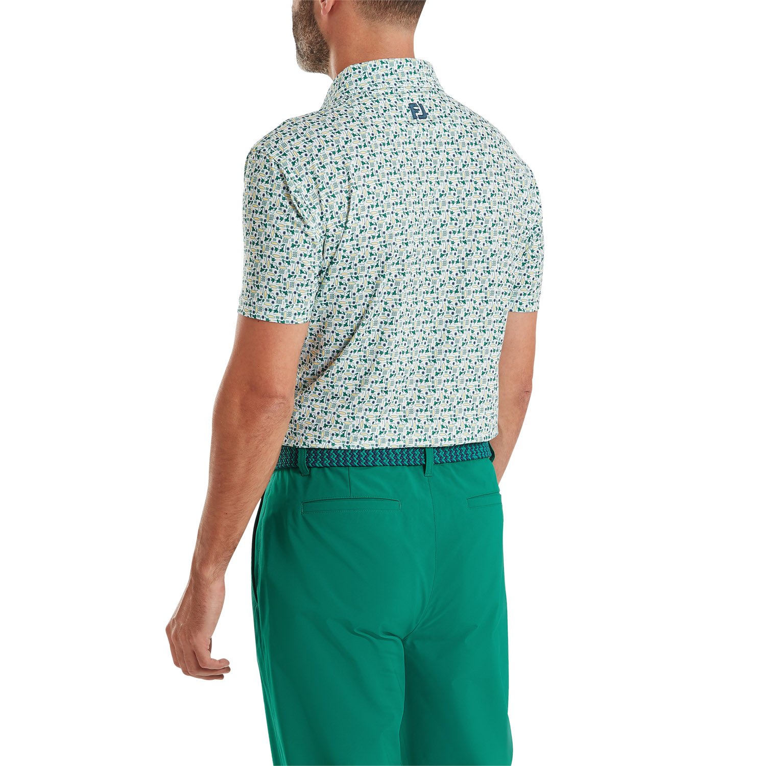 Surfs Up Print Lisle FootJoy