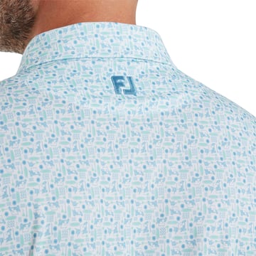 Surfs Up Print Lisle FootJoy