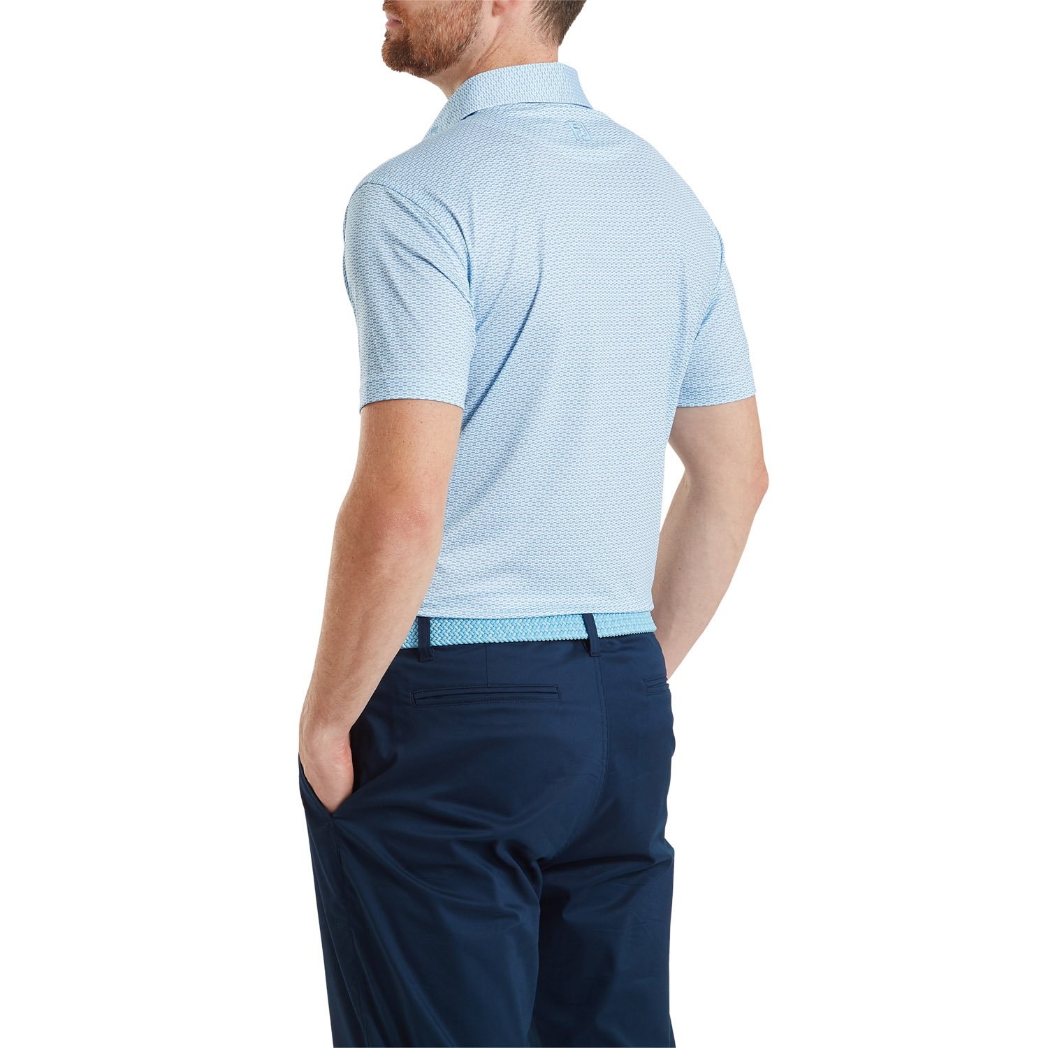 FJ Nautical Flag Print Lisle FootJoy