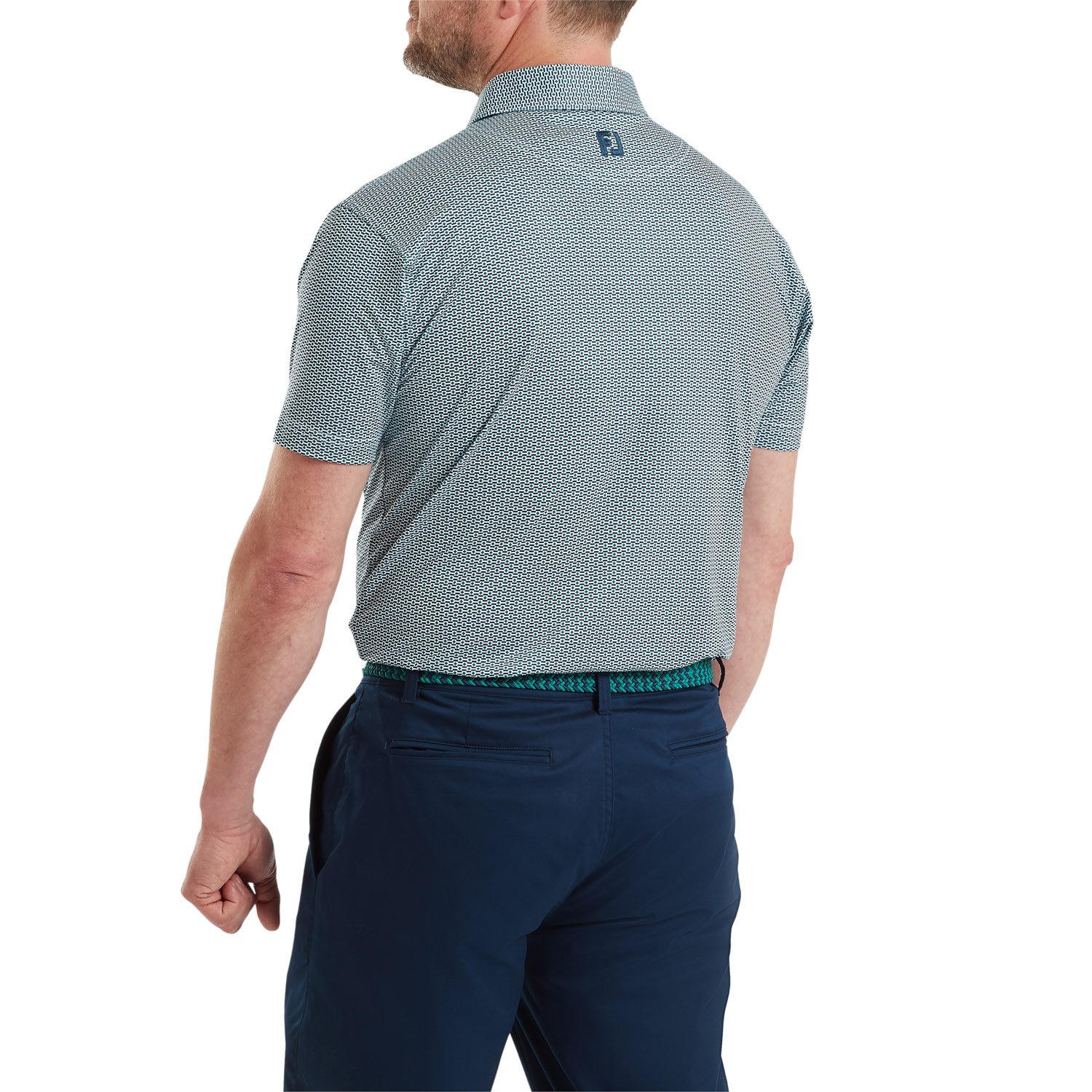 FJ Nautical Flag Print Lisle FootJoy FJ Nautical Flag Print Lisle FootJoy