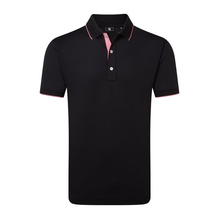 FJ Wordmark Pique Svart FootJoy