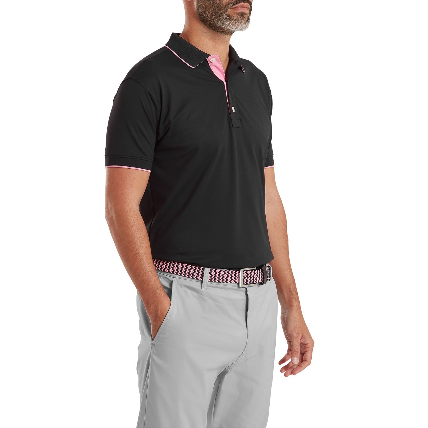 FJ Wordmark Pique Sort FootJoy