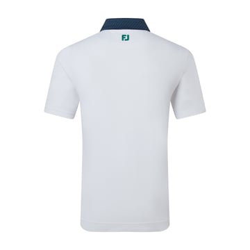 Star Geo Trim Pique Vit FootJoy