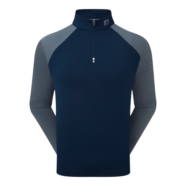 Raglan H Block Chill-Out Blå FootJoy