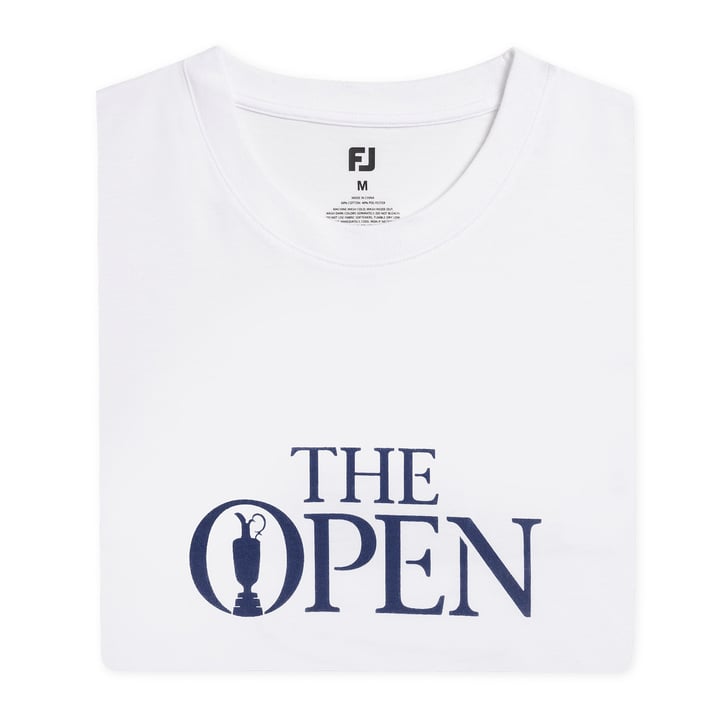 The Open - Clubhouse Tee Weiß FootJoy