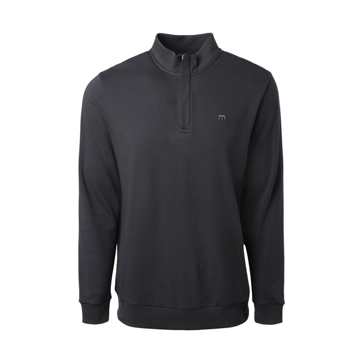 Cloud Quarter Zip 2.0 Schwarz Travis Mathew