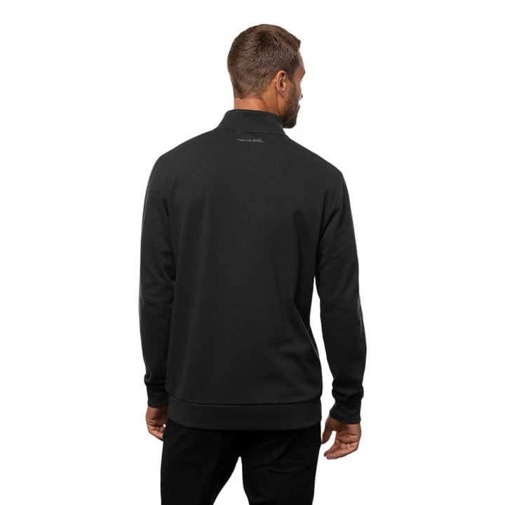 Cloud Quarter Zip 2.0 Schwarz Travis Mathew