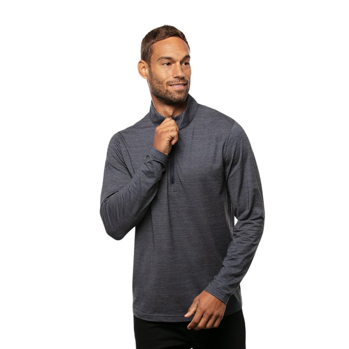 The Heater 1/4 Zip Sort Travis Mathew