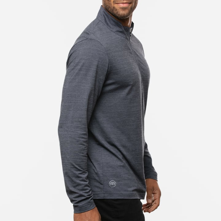 The Heater 1/4 Zip Sort Travis Mathew