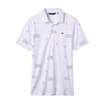 Tiki Mapes Print Valkoinen Travis Mathew