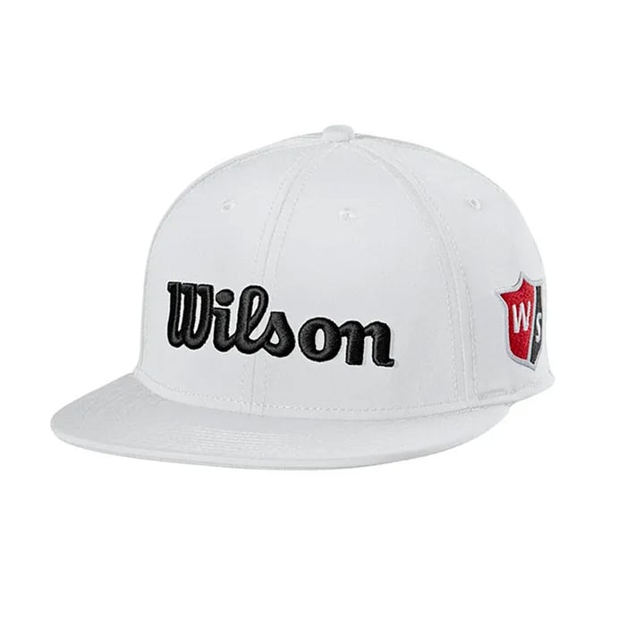 Tour Flat Brim Weiß Wilson