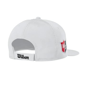 Tour Flat Brim Weiß Wilson