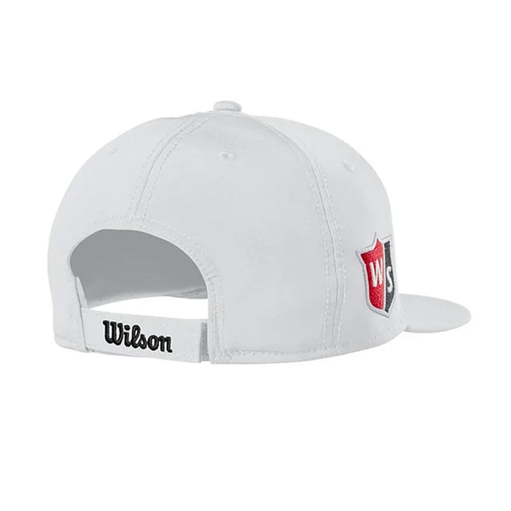 Tour Flat Brim Weiß Wilson