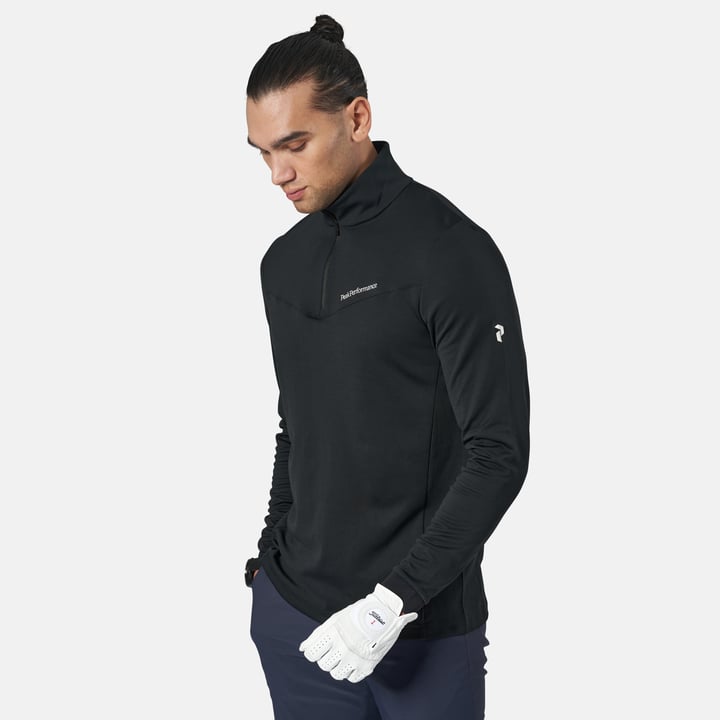 M Chase Half Zip Schwarz Peak Performance