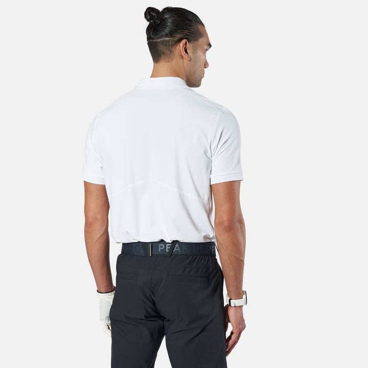 M Chase Polo Hvid Peak Performance