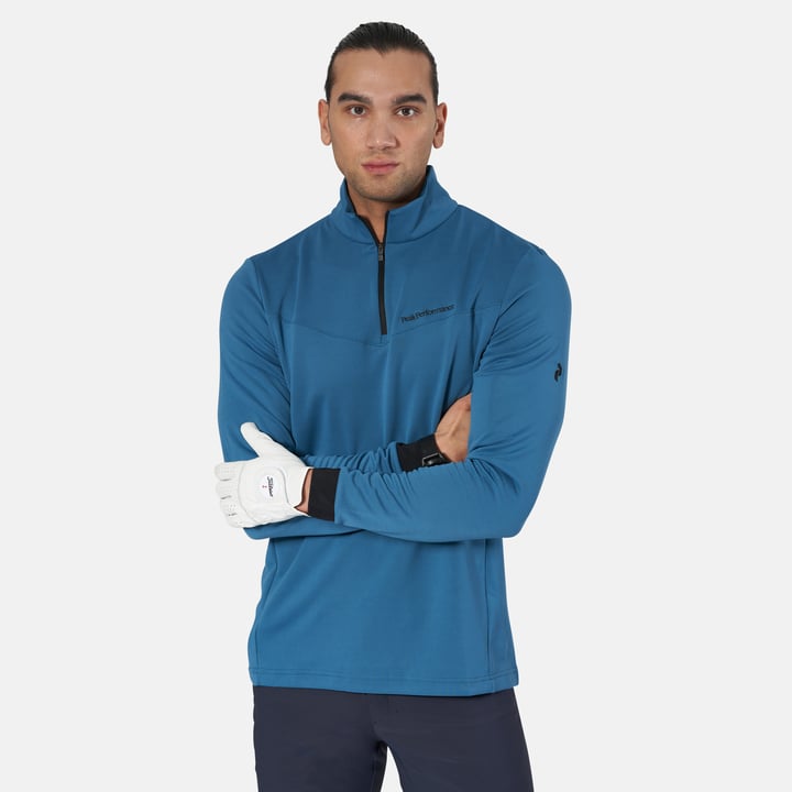 M Chase Half Zip Blau Peak Performance