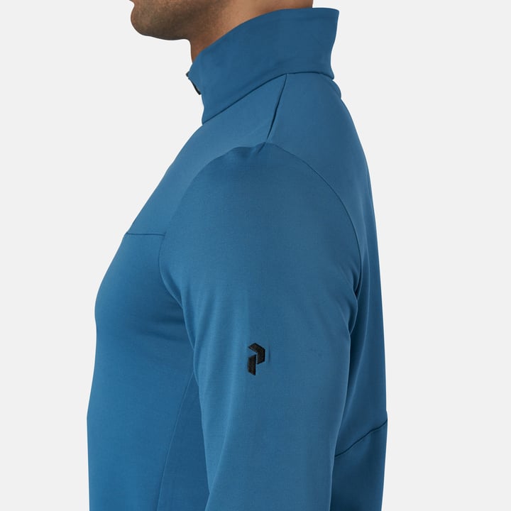 M Chase Half Zip Blau Peak Performance
