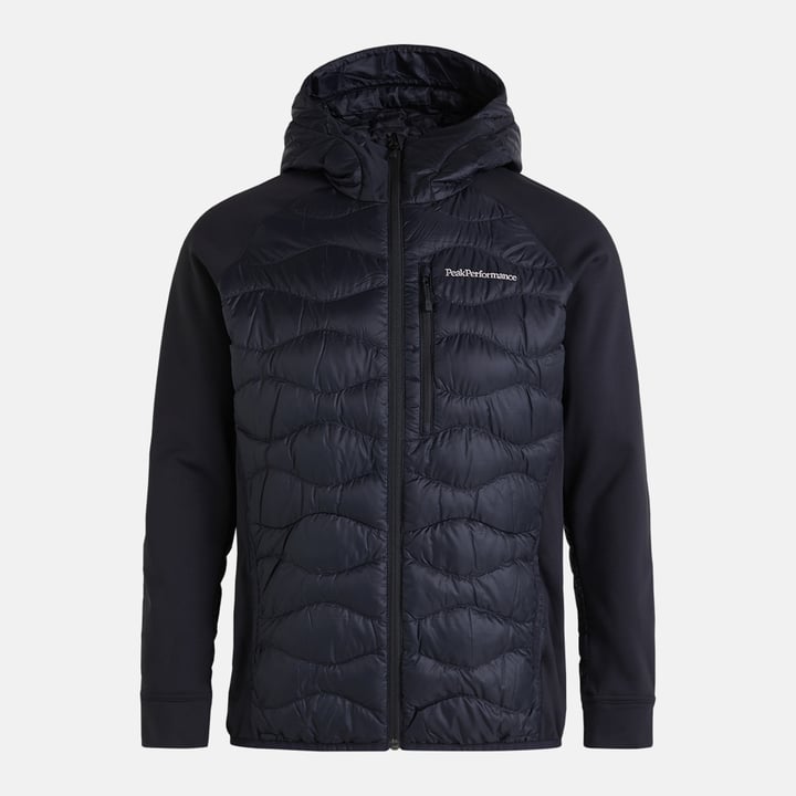 M Helium Down Hybrid Hood Schwarz Peak Performance