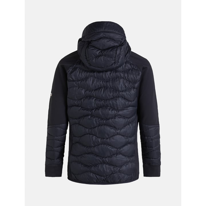 M Helium Down Hybrid Hood Schwarz Peak Performance