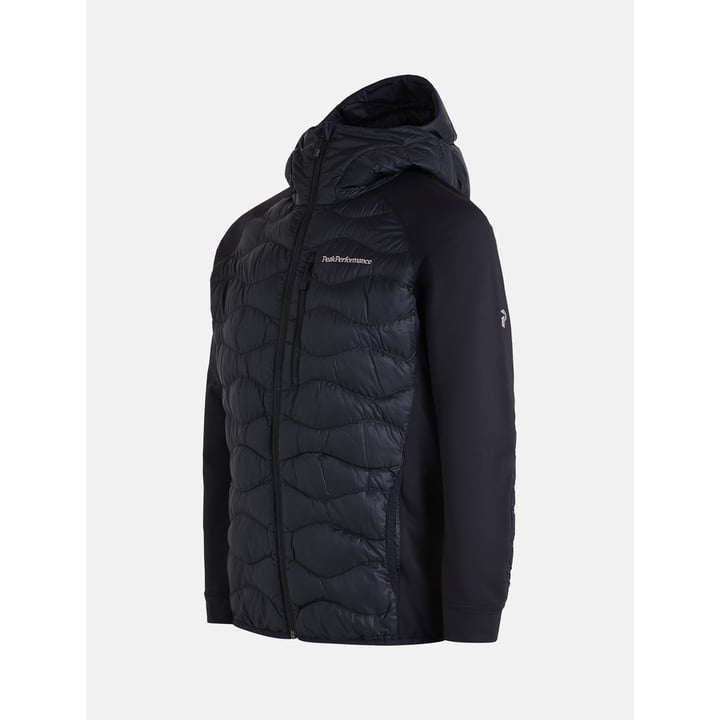 M Helium Down Hybrid Hood Schwarz Peak Performance