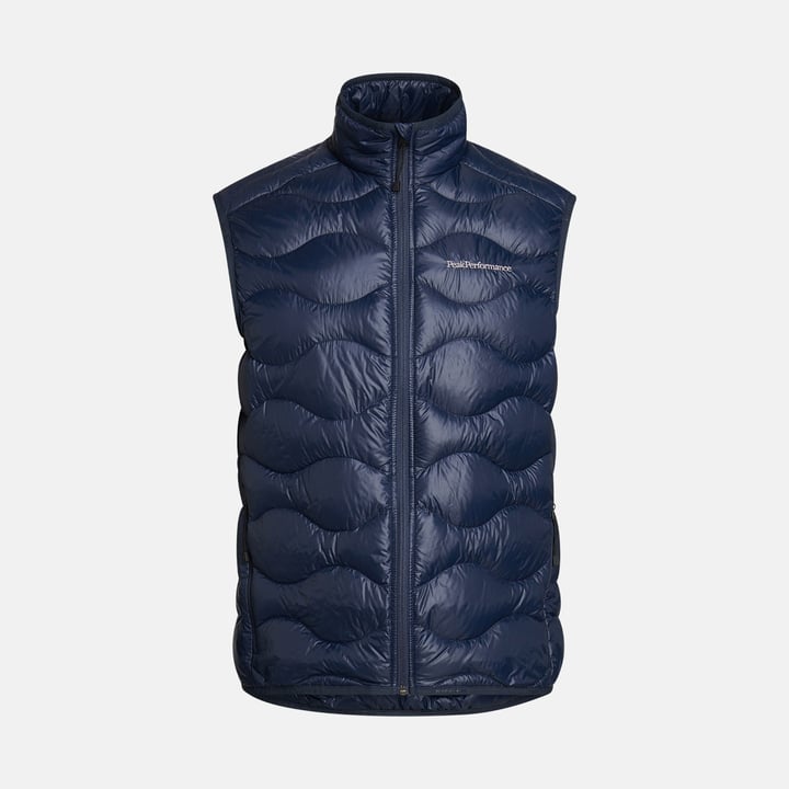 M Helium Down Vest Blau Peak Performance