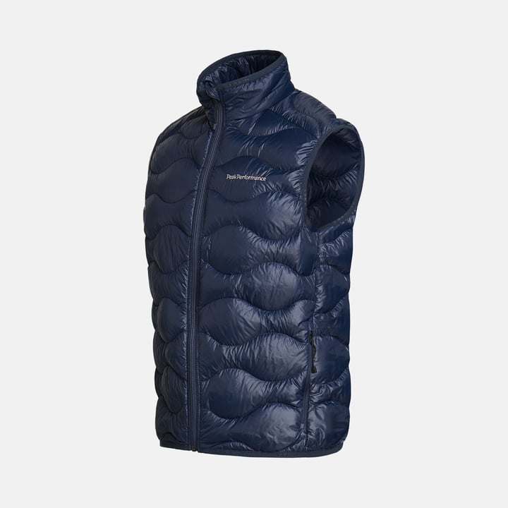 M Helium Down Vest Blau Peak Performance