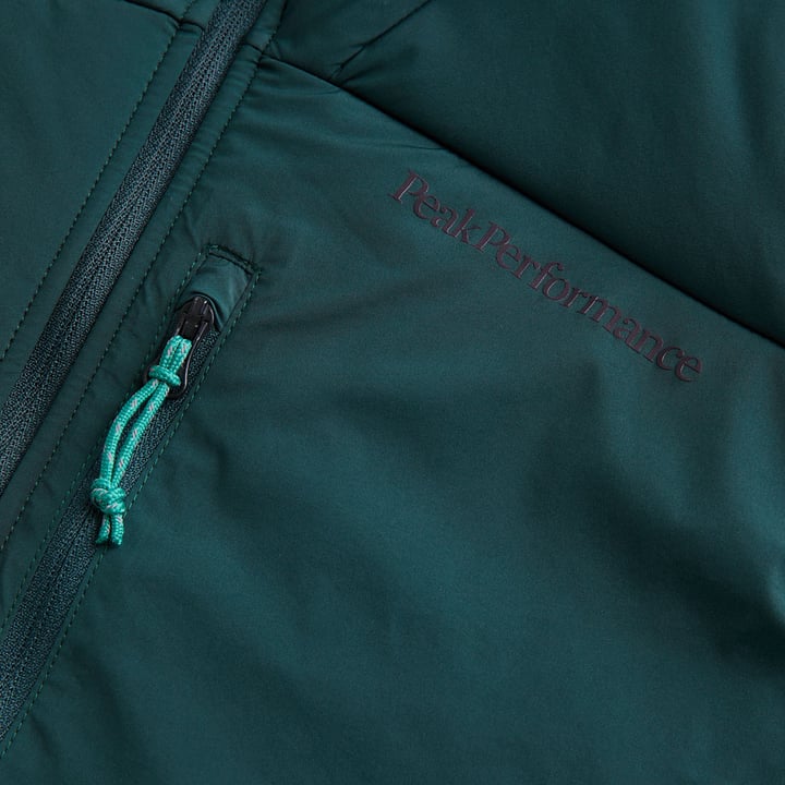 M Windstopper Vest-Scarab Green-Black Grün Peak Performance