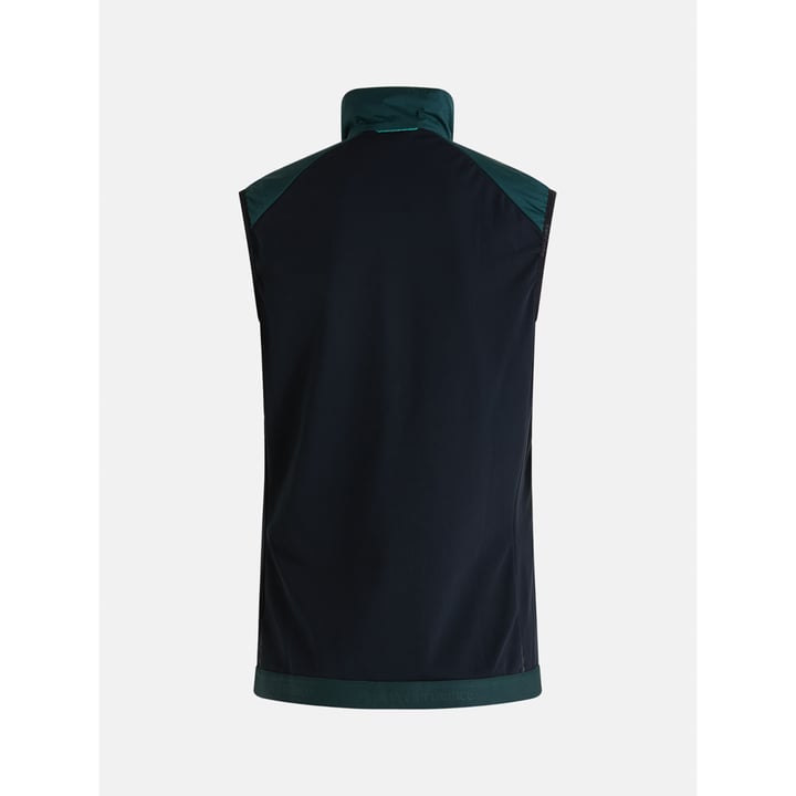 M Windstopper Vest-Scarab Green-Black Grün Peak Performance