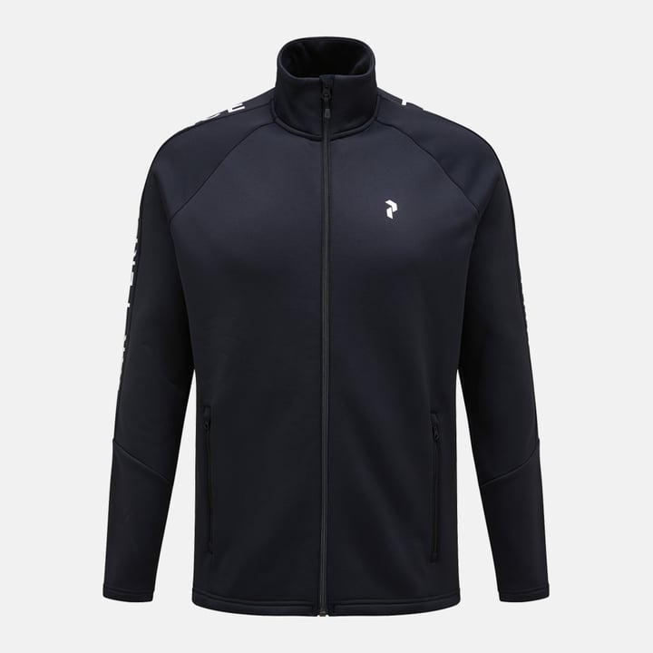 M Rider Zip Jacket Schwarz Peak Performance
