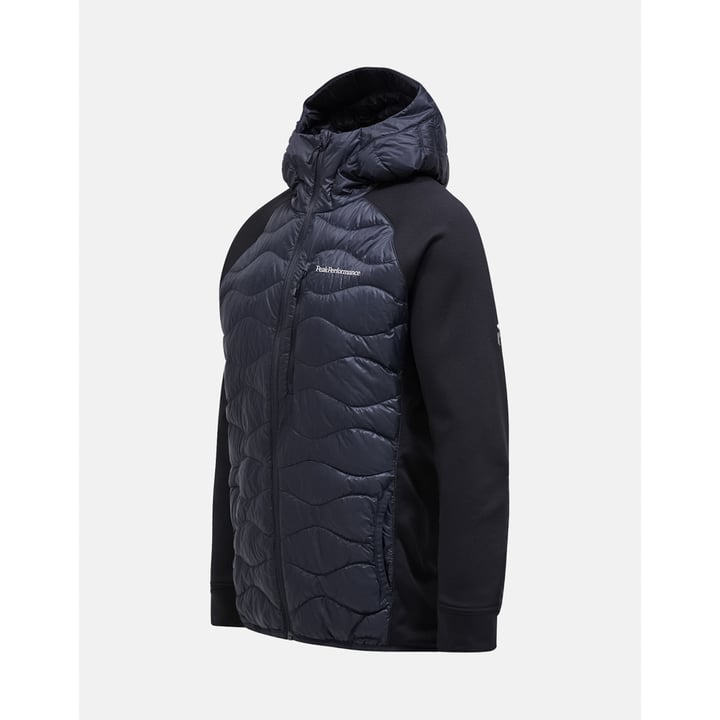 M Helium Down Hybrid Hood Schwarz Peak Performance