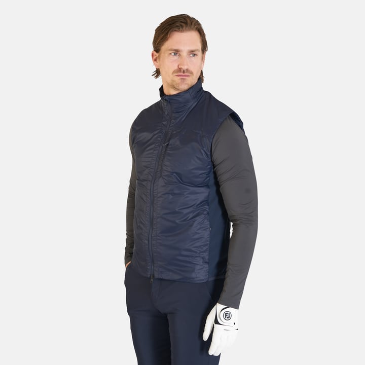 M Radiance Hybrid Vest Blå Peak Performance