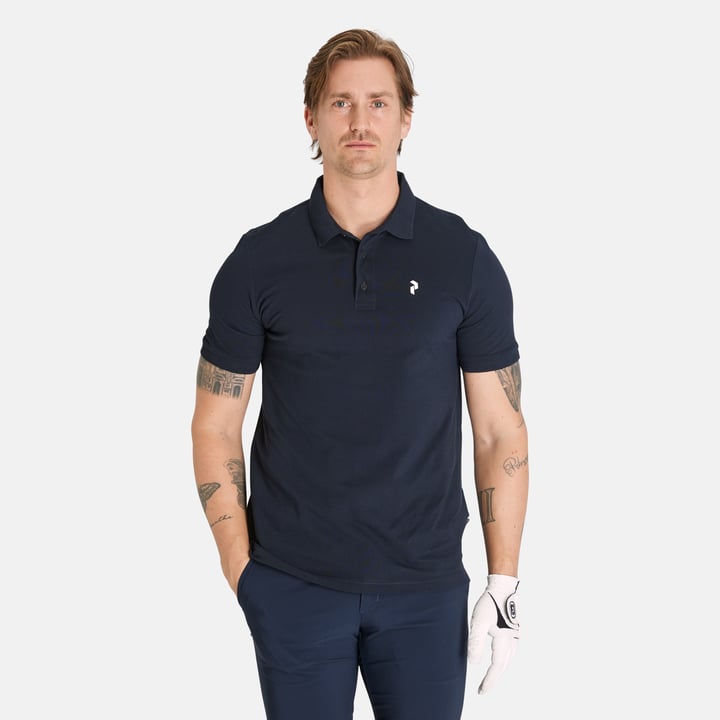 M Classic Cotton Polo Peak Performance