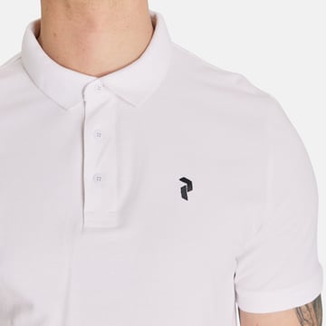 M Classic Cotton Polo Hvit Peak Performance