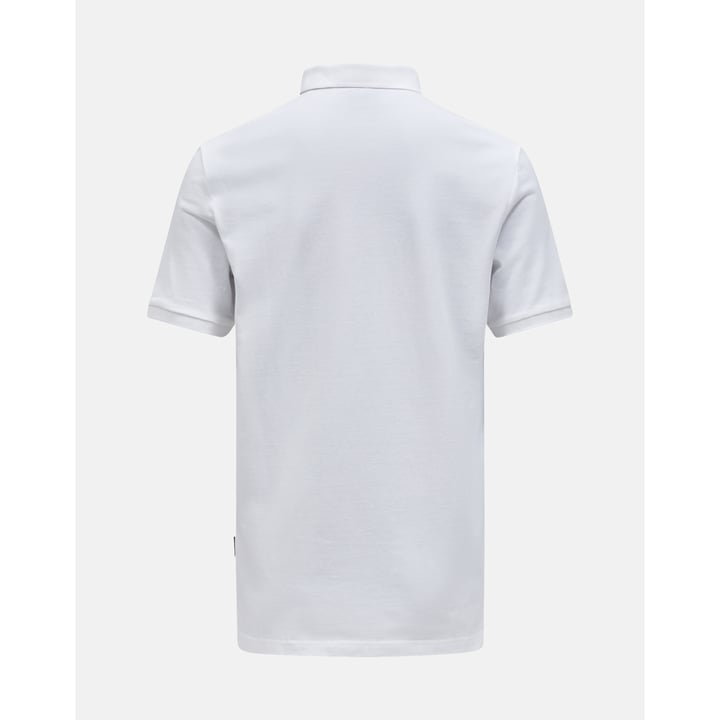 M Classic Cotton Polo Vit Peak Performance