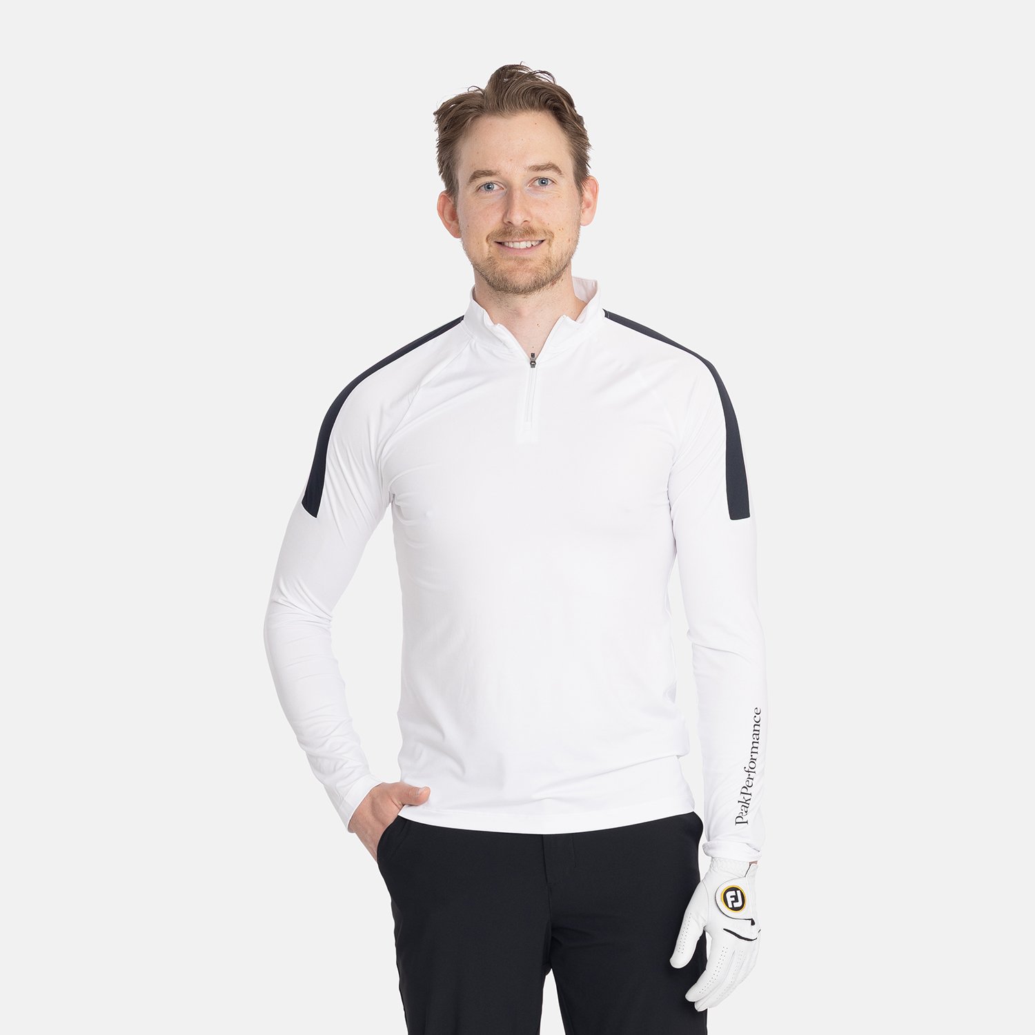 M Half Zip Baselayer Peak Performance