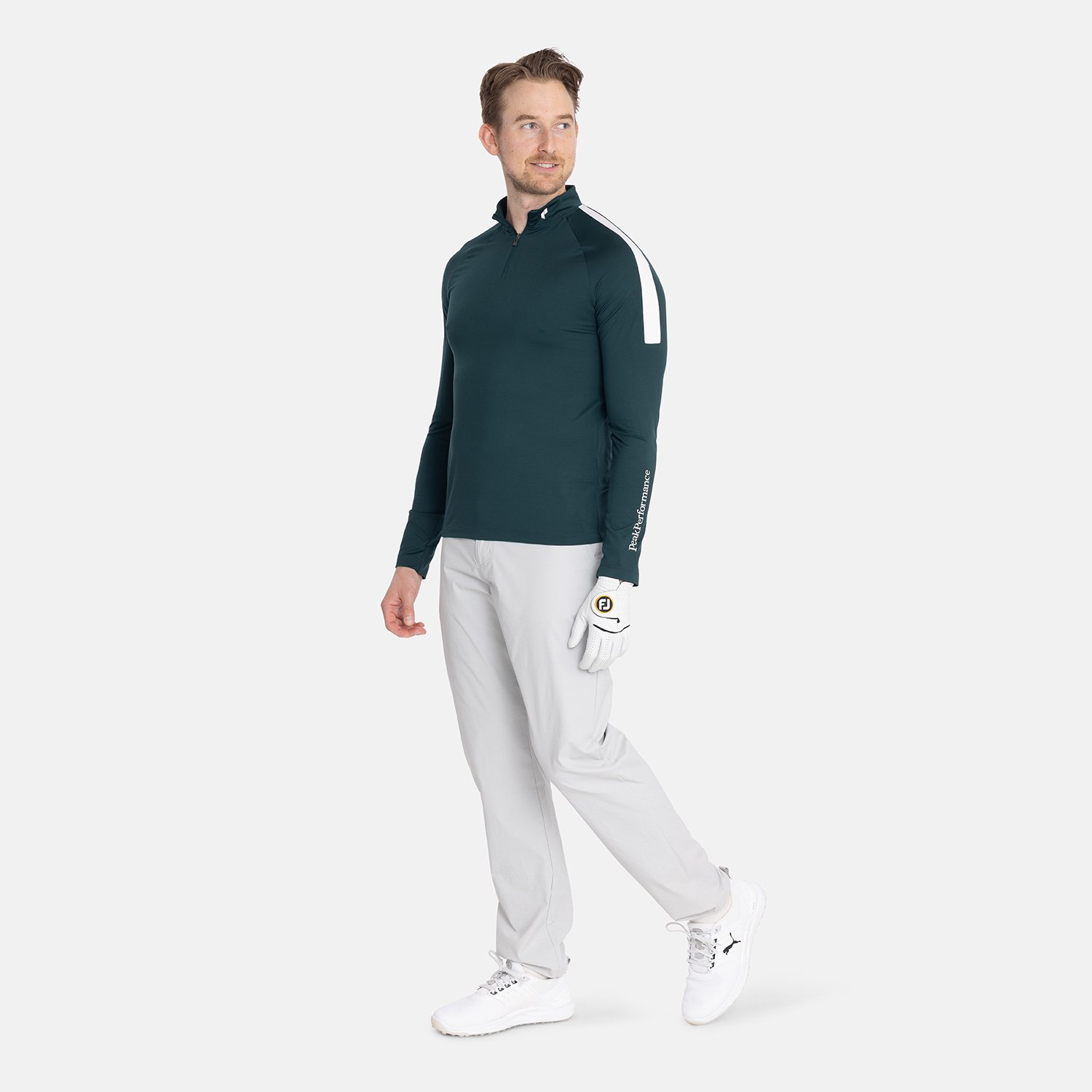 M Half Zip Baselayer Peak Performance