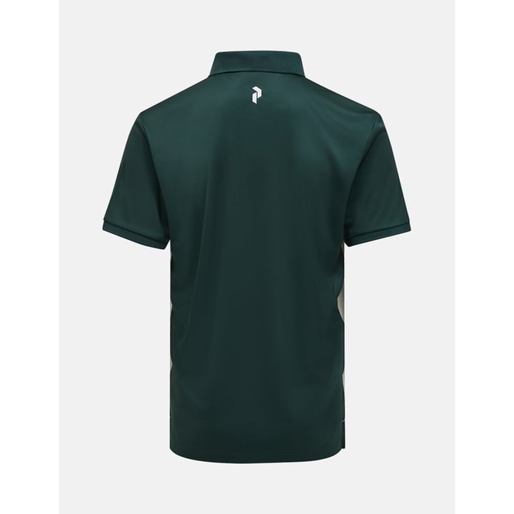 M Player Print Polo Peak Performance
