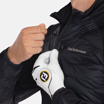 M Helium Down Hybrid Jacket Sort Peak Performance