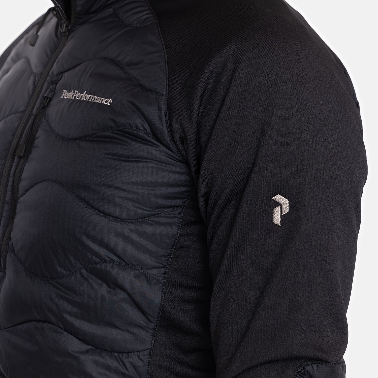 M Helium Down Hybrid Svart Peak Performance